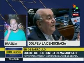 Brasil: masiva movilización popular en apoyo a Dilma Rousseff