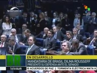 Pueblo brasileño no deja de expresar su apoyo a Dilma Rousseff