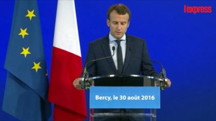 Bilan, projet, Hollande: ce qu'il faut retenir du discours d'Emmanuel Macron après sa démission