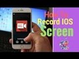 How To Record IOS SCREEN GAMES With Video recorder / 2016 ... [ 4K ]