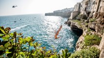 Domino Cliff Diving On the Coast of Italy