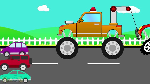 Trucks Compilation - Monster Trucks For Children - Mega Kids Tv