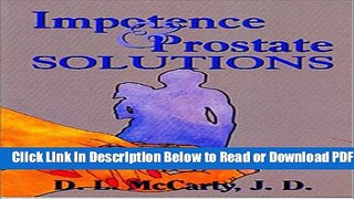 [Get] Impotence and Prostate Solutions Free New