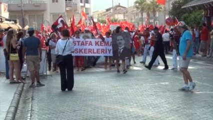 Marmaris'te 30 Ağustos Zafer Bayramı 'Zafer Yürüyüşü' ile Kutlandı