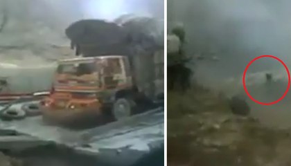 Two killed as truck falls into the River