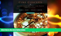 FREE PDF  Core Concepts of Government and Not-For-Profit Accounting  BOOK ONLINE