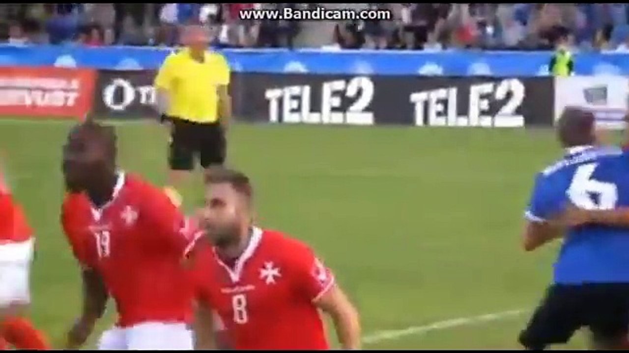All Goals & Highlights- Estonia 1-1 Malta   Friendly Match 31.08.2016