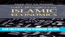 [PDF] First Principles of Islamic Economics Popular Colection[PDF] First Principles of Islamic