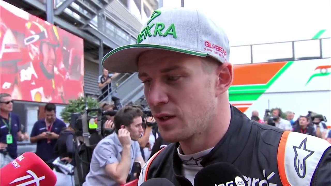 Sky Sports F1: Nico Hulkenberg Post Race Interview (2016 Belgium Grand Prix)