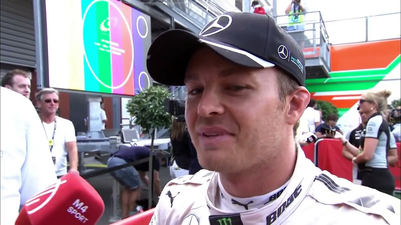 Sky Sports F1: Nico Rosberg Post Race Interview (2016 Belgium Grand Prix)