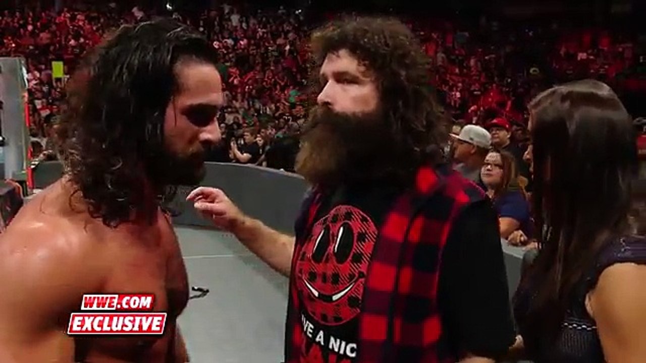 Seth Rollins confronts Stephanie McMahon after Raw goes off the air. 29.08.2016 - Aug. 29, 2016