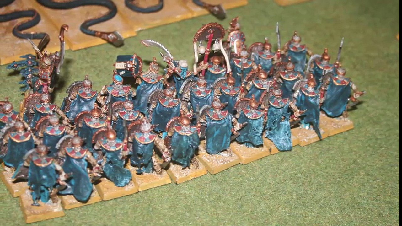 revue d'armée Roi des tombes