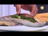 صينية سمك مكاريل - سلطة سالمون بالفاصوليا الحمراء | شبكة و صنارة حلقة كاملة
