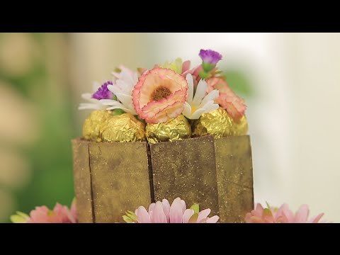 تزيين تورتة عيد ميلاد سفرة بالشيكولاتة | سالي فؤاد