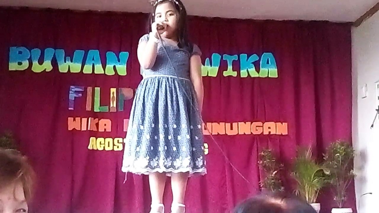 Rita performing Lea Salonga's 'Tagumpay Nating Lahat'.
