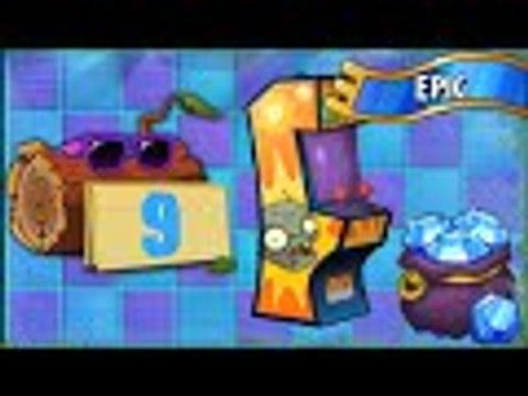 Plants vs. Zombies 2 - Epic Quest: Gem Jam! - Stage 9 [4K 60FPS]