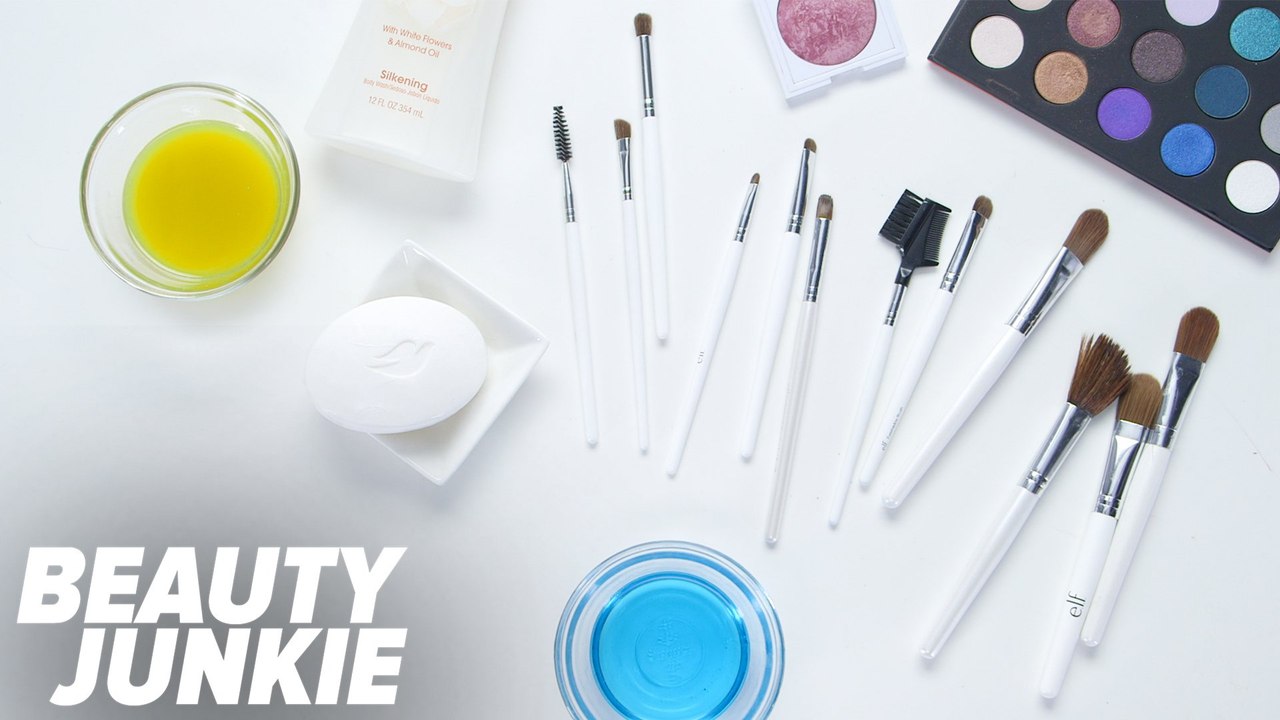 Save Your Makeup Brushes (and Your Wallet) With These Easy DIY Cleaners ​