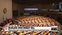 Political parties mired in deadlock over passage of $9.8 bil. supplementary budget