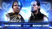 Wwe SmackDown Live 30-08-2016 - Dean Ambrose(c) Vs Baron Corbin Full Match Part 1