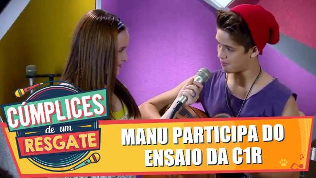 Manuela invade o ensaio da C1R