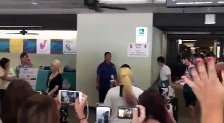 [160829] SNSD 소녀 시대 in Airport Incheon Going To Hawaii For SM