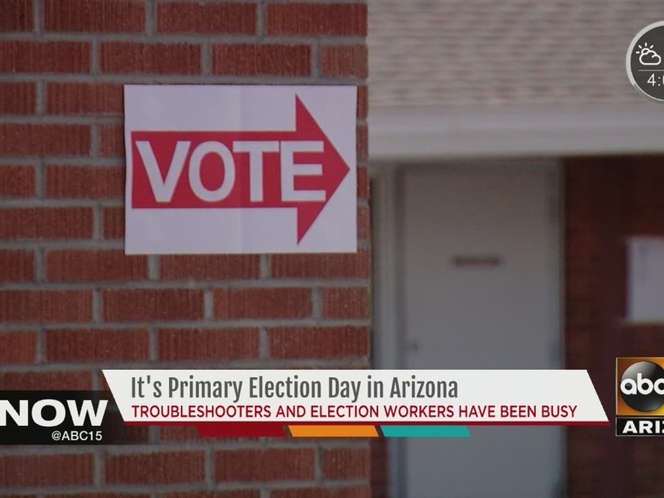 AZ polls on Election Day are looking ‘light’