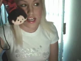 Monkey phone - stupid blonde