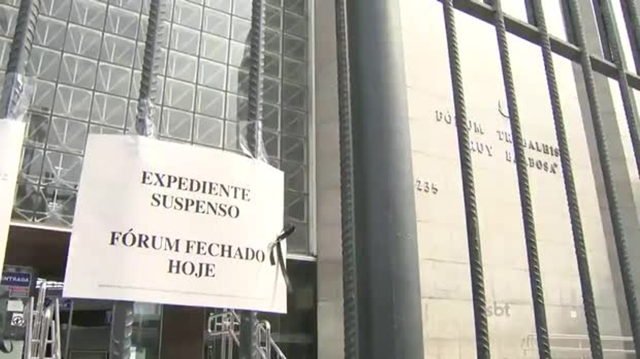 Funcionários reclamam da falta de segurança no Fórum Trabalhista de SP
