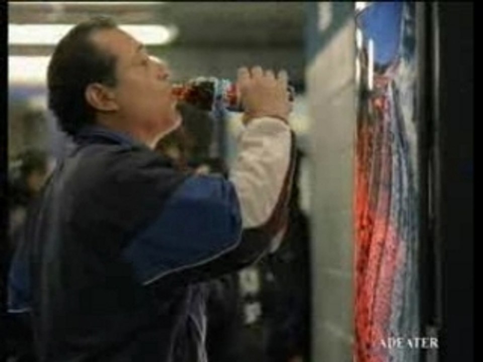 Pub Pepsi-Pippo Inzaghi,  David Beckham et Edgar Davids