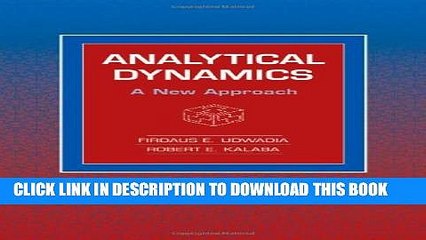 [PDF] Analytical Dynamics: A New Approach Full Online