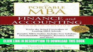 [Download] The Portable MBA in Finance and Accounting Hardcover Collection