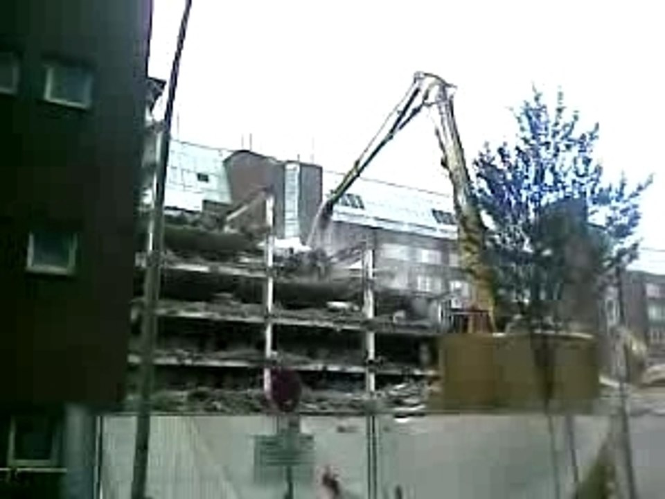 building destruction hamburg