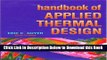 [Download] Handbook of Applied Thermal Design Online Ebook