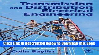 [Best] Transmission and Distribution Electrical Engineering Free Books