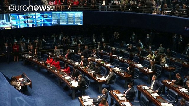 Brazil's Dilma Rousseff defends her record in marathon impeachment trial