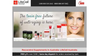 Resveratrol Supplements In Australia- LifeCell Australia