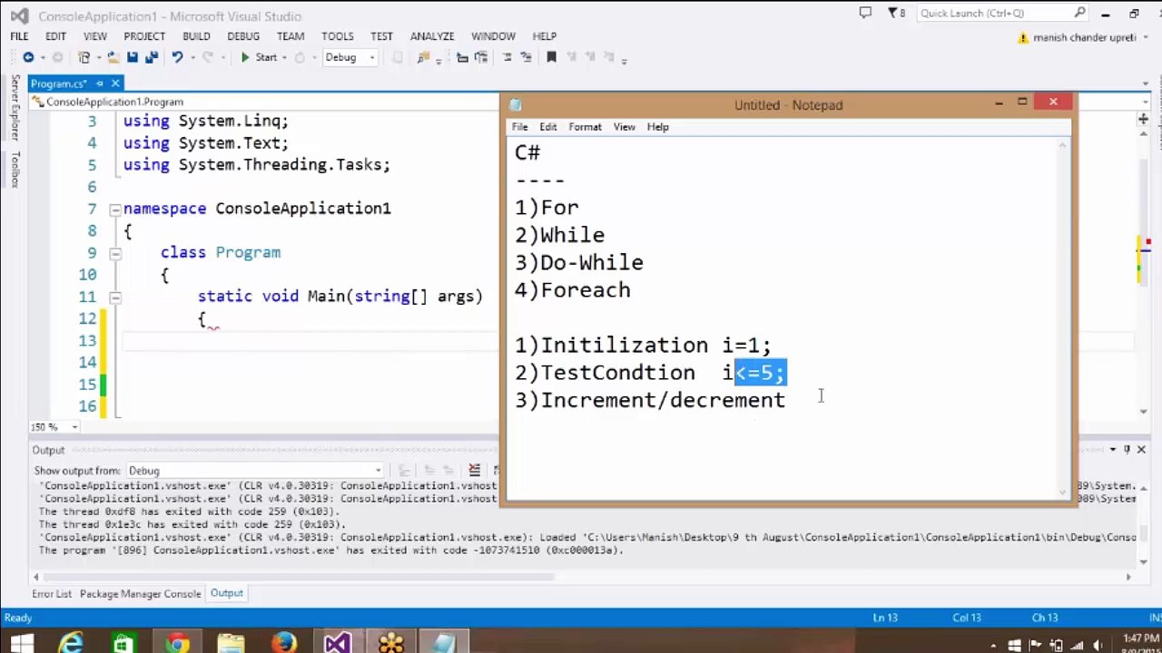 MCSD (Introducing Loops) MVA