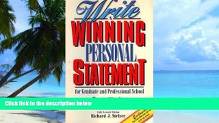 Big Deals  How to Write a Winning Personal Statement (Second edition)  Free Full Read Most Wanted