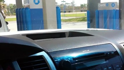 Dog Competes In Barking Contest With Poster