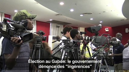 Election au Gabon: le gouvernement dénonce des "ingérences"