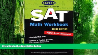 Big Deals  Kaplan SAT Math Workbook, Third Edition  Free Full Read Best Seller
