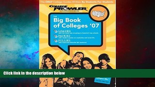 READ FREE FULL  The Big Book of Colleges 2007  READ Ebook Full Ebook Free