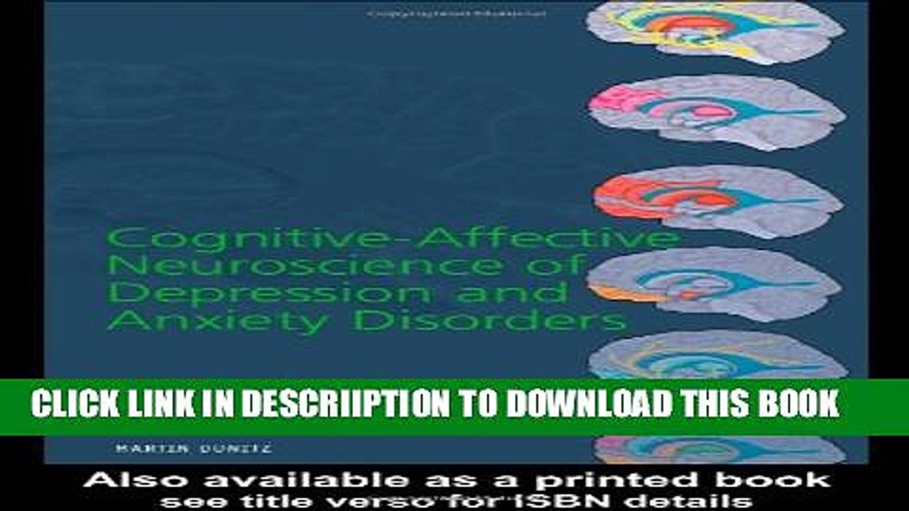[PDF] Cognitive-Affective Neuroscience of Depression and Anxiety Disorders Full Colection