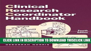 [PDF] Clinical Research Coordinator Handbook, Fourth Edition Full Online