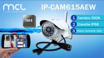 IP-CAM615AEW Caméra IP 300k d'extérieur Wifi