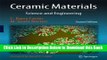 [Reads] Ceramic Materials: Science and Engineering Online Books