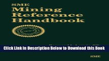 [PDF] SME Mining Reference Handbook Free Ebook
