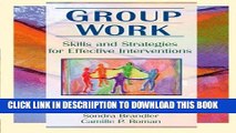 [PDF] Group Work: Skills and Strategies for Effective Interventions (Haworth Social Work Practice