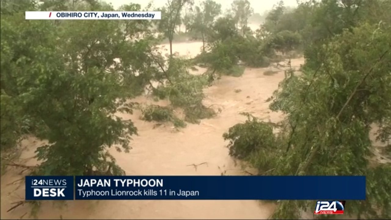 Japan Typhoon kills 11