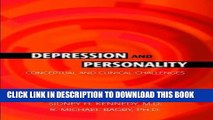 [PDF] Depression And Personality: Conceptual And Clinical Challenges Popular Colection